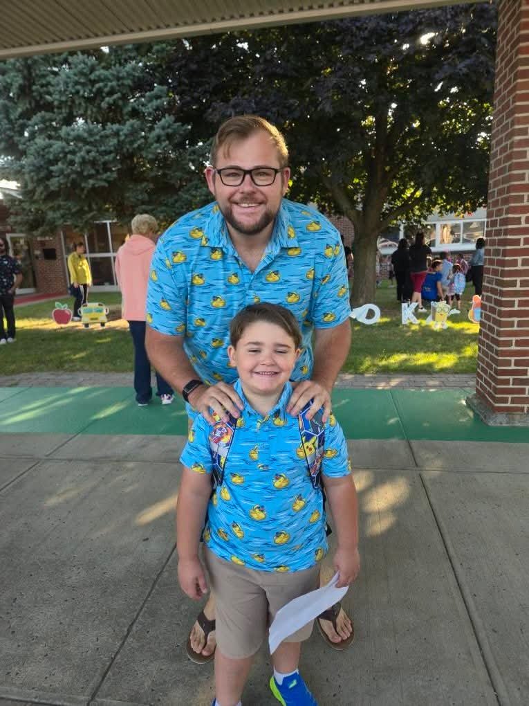 Brandon Wallburg smiling